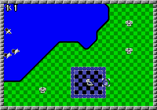 Rampart (USA) In game screenshot
